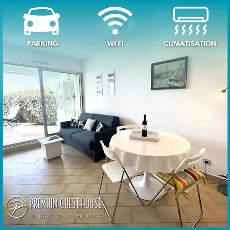 Apartment Pgh N26 - Premiere Ligne, Jardin Et Parking Prive La Grande-Motte